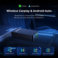 ZESTECH Factory Qual comm Octa-core 8 + 128G WIRELESS Carplay streaming box 4G/WIFI Android ai box