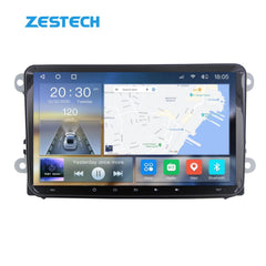 ZESTECH 7862 8 Core 8+128GB QLED Touch Screen Radio For VW universal 360 Cameras DAB 2 din car radio 2 sub for VW POLO 2018