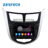 ZEST 9 inch 2 din android 10 car dvd for hyundai solaris accent verna 2011 2013 2014 2015 car radio gps steering wheel
