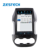 12.1 inch vertical screen Android 10 Car DVD Player For Ford Ranger 2011 2012 2013 2014 2015 Tesla style