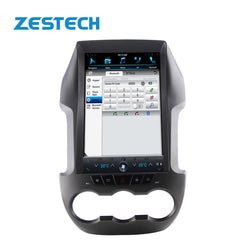 12.1 inch vertical screen Android 10 Car DVD Player For Ford Ranger 2011 2012 2013 2014 2015 Tesla style