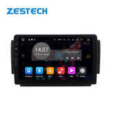 ZESTECH Android 10 car android touch screen players navigation system radio trackers video dvd player for Peugeot 2008