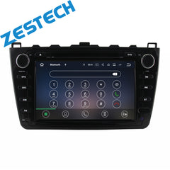 Octa Core 2 din Android 10 Head Unit Car DVD Player Radio for Mazda 6 Ruiyi Ultra 2008 2009 2010 2011 2012 4GB+32GB GPS Navi
