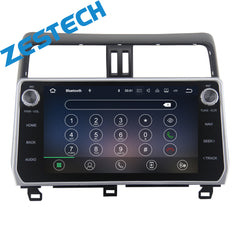 OEM style Android 10.0 PX6 4+64G car dvd For Toyota Prado 2018-2020 Car Radio Video Player Navigation GPS DSP