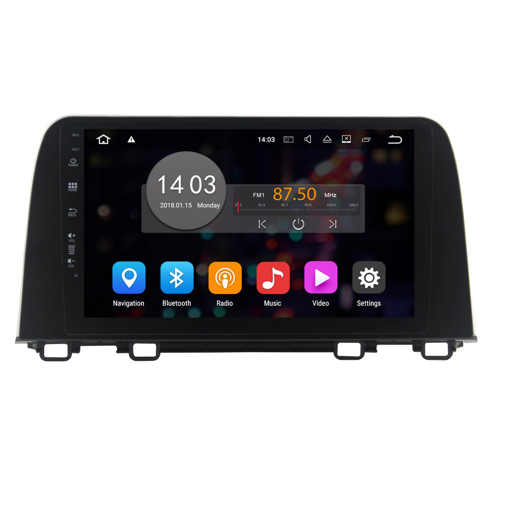 7862 CPU Android 11 8+128GB Octa Core 10.1 inch QLED IPS Car DVD Radio Player for Honda CRV CR-V 2018 2019 2020 RDS FM AM GPS