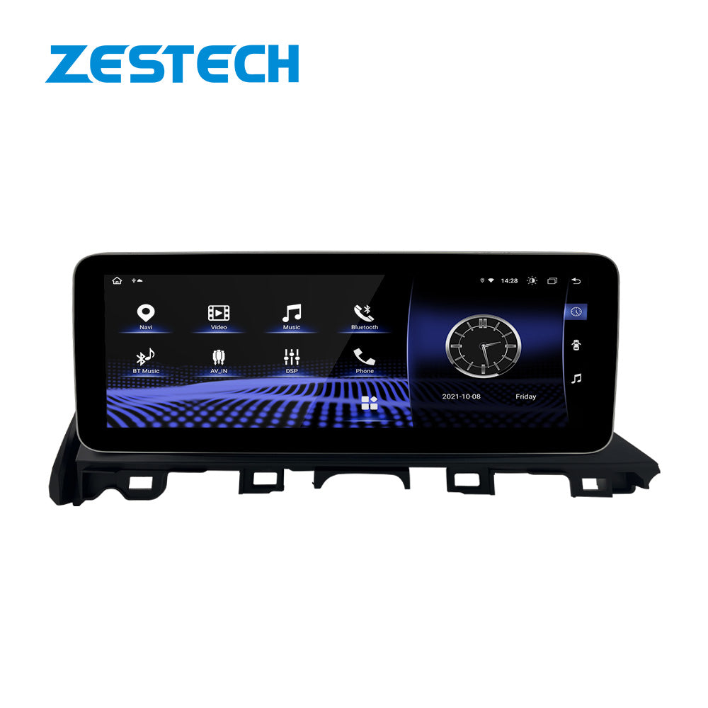 ZESTECH Factory 12.3 inch QLED Android 11 Car Audio For MAZDA 6 Mouse 2017 8+128GB Octa/8 Core 7862 TS10 CPU