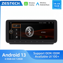 ZESTECH ZT-A76 10.33 inch screen Car Radio Mutimedia System car dvd Player 4/8GB+64/128GB