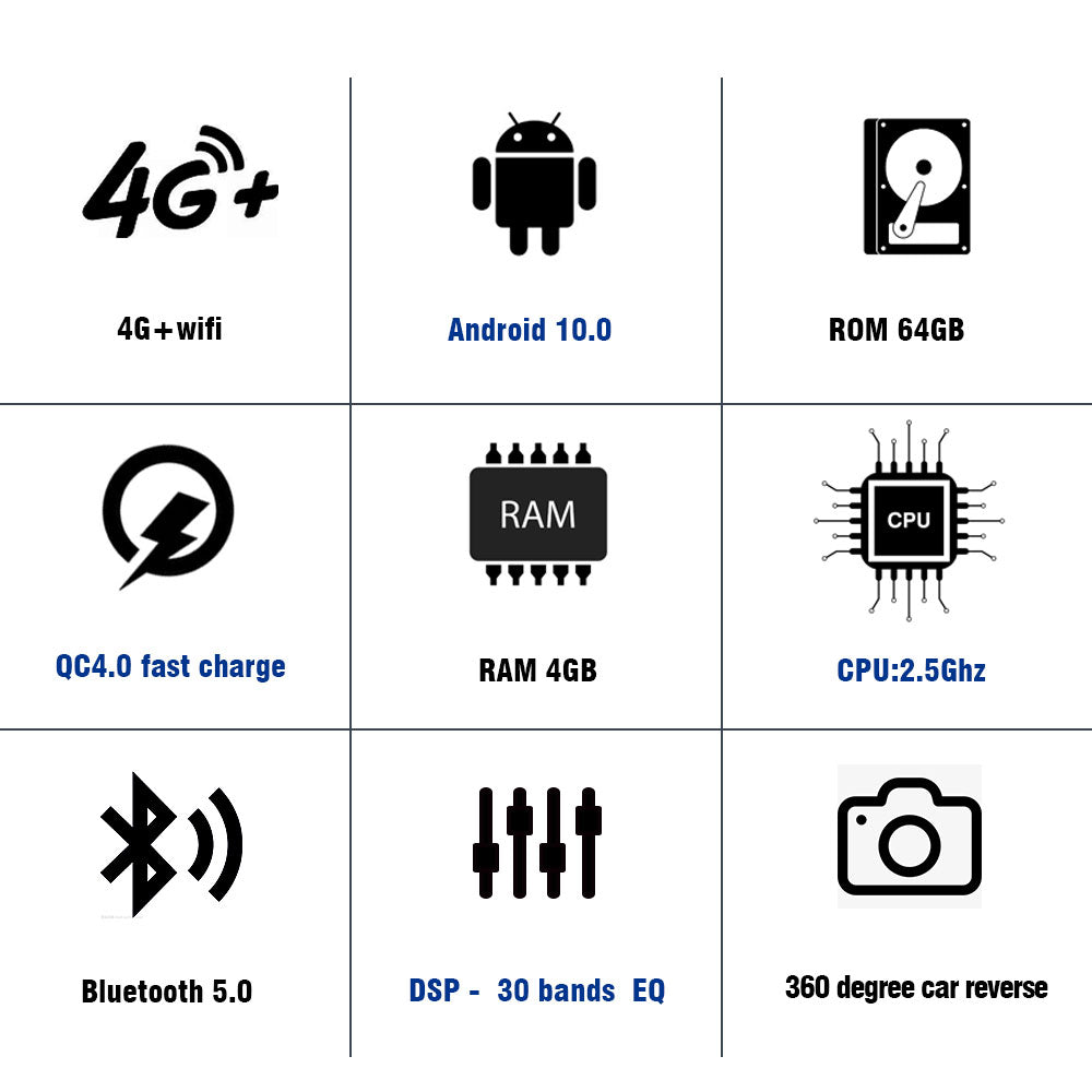 ZESTECH 12.95 inch Universal Multimedia OEM 1 Din Design Octa-core 8GB+128GB 1920*1200 In-cell LCD