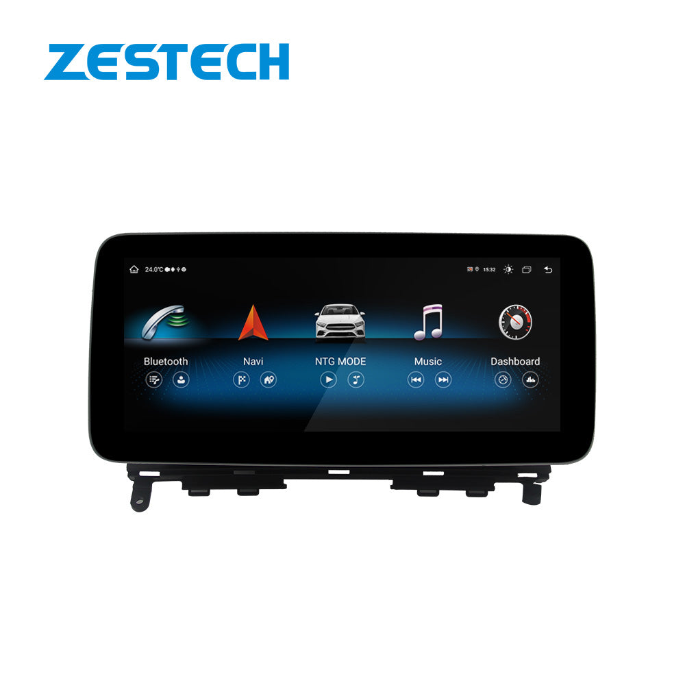 ZESTECH Factory For Mercedes Benz GLK X204 2008 2009 2010 2011 2012 Android Car Stereo IPS 4+64G Apple Carplay GPS navigation NTG4.0