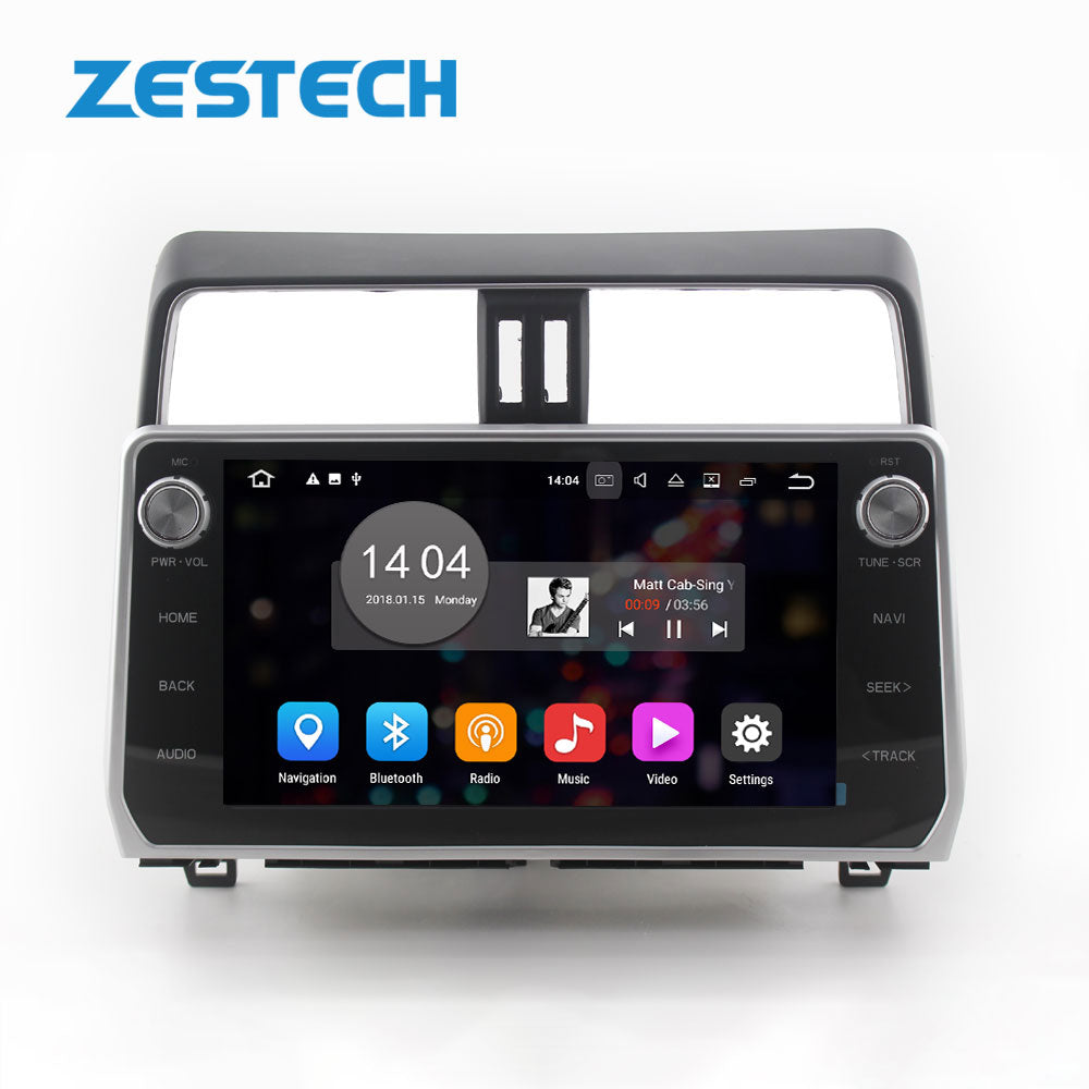 OEM style Android 12 UIS7862S 4GB/8GB+64GB/8GB car dvd For Toyota Prado 2018-2020 Car Radio Video Player Navigation GPS DSP