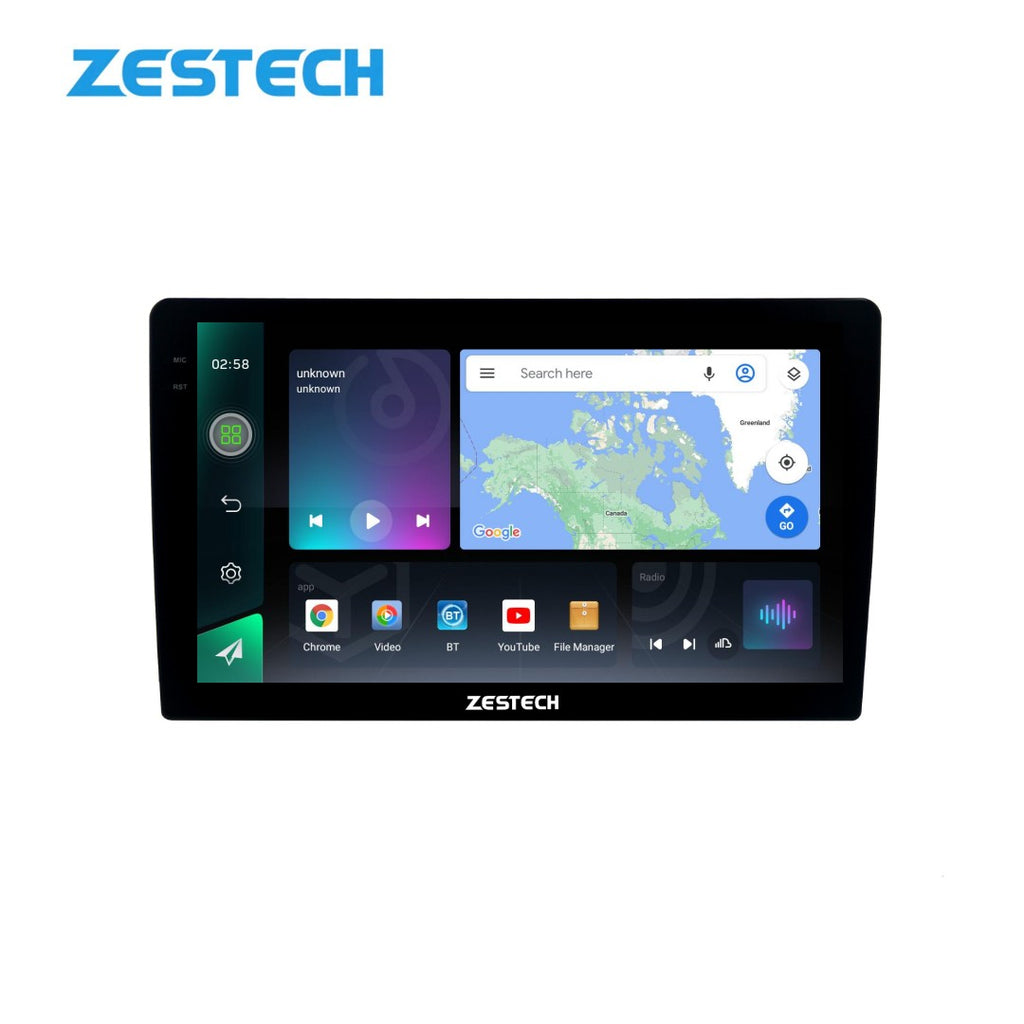 ZESTECH Factory Touch Screen Multimedia System Android 12 Octa core GPS Video Radio Stereo for Universal 1 din Car MP5 Player