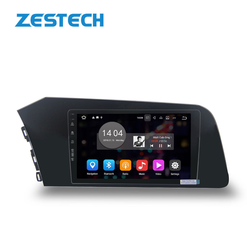 ZESTECH Factory 9 inch 1280*720 8 Core Android 12 Car DVD for Hyundai Elantra 2021 with audio GPS WIFI Stereo Navigation