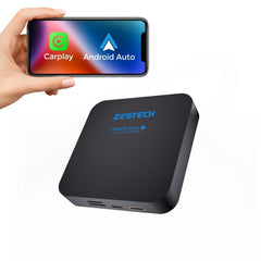 Factory Wired CarPlay Convert to Wireless AI Box Qualcomm SM6115 Android 13 8GB+128GB Built-in Bluetooth GPS Smart Car Multimedia Interconnection Box Support Apple CarPlay & Android Auto