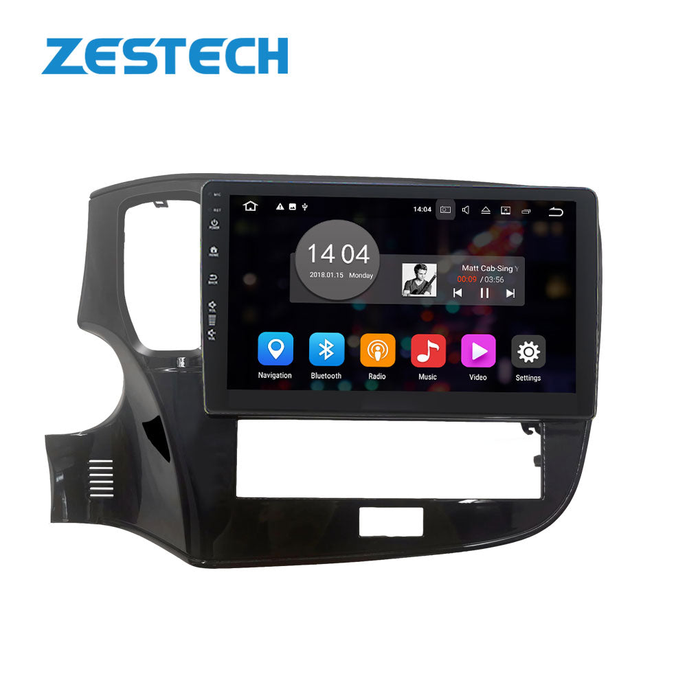 ZESTECH Factory car dvd for MITSUBISHI Outlander 2022 2.5D IPS WIFI with USB DSP DAB MP3 360 Camera FM/AM navigation system