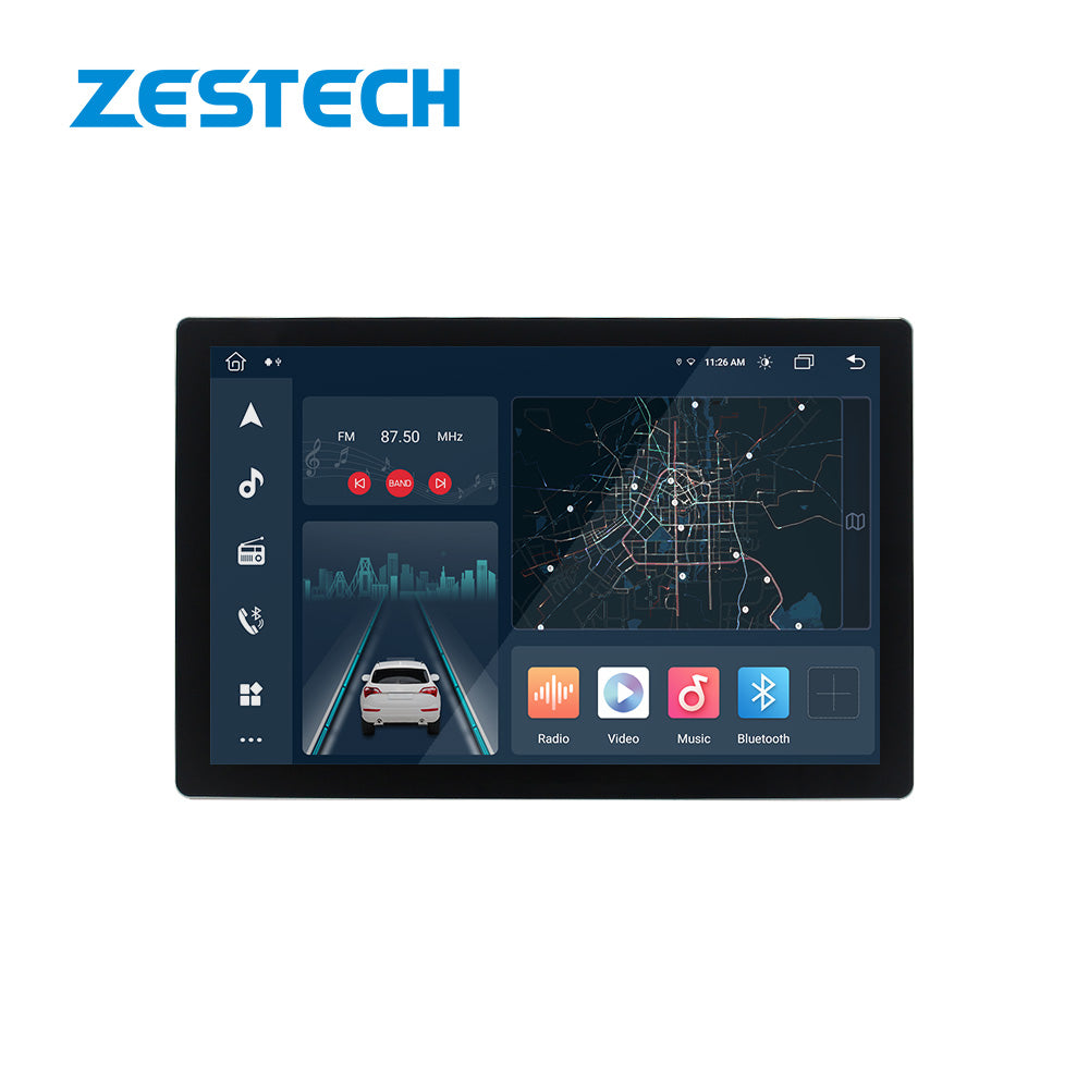 ZESTECH 12.95 inch Universal Multimedia OEM 1 Din Design Octa-core 8GB+128GB 1920*1200 In-cell LCD