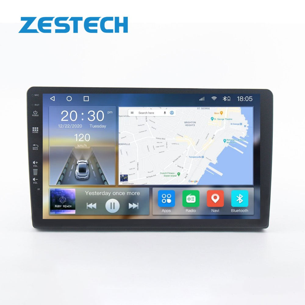 ZESTECH A007 1 din Android 11 car dvd player radio video universal 9 inch car radio monitor audio car video dvd player