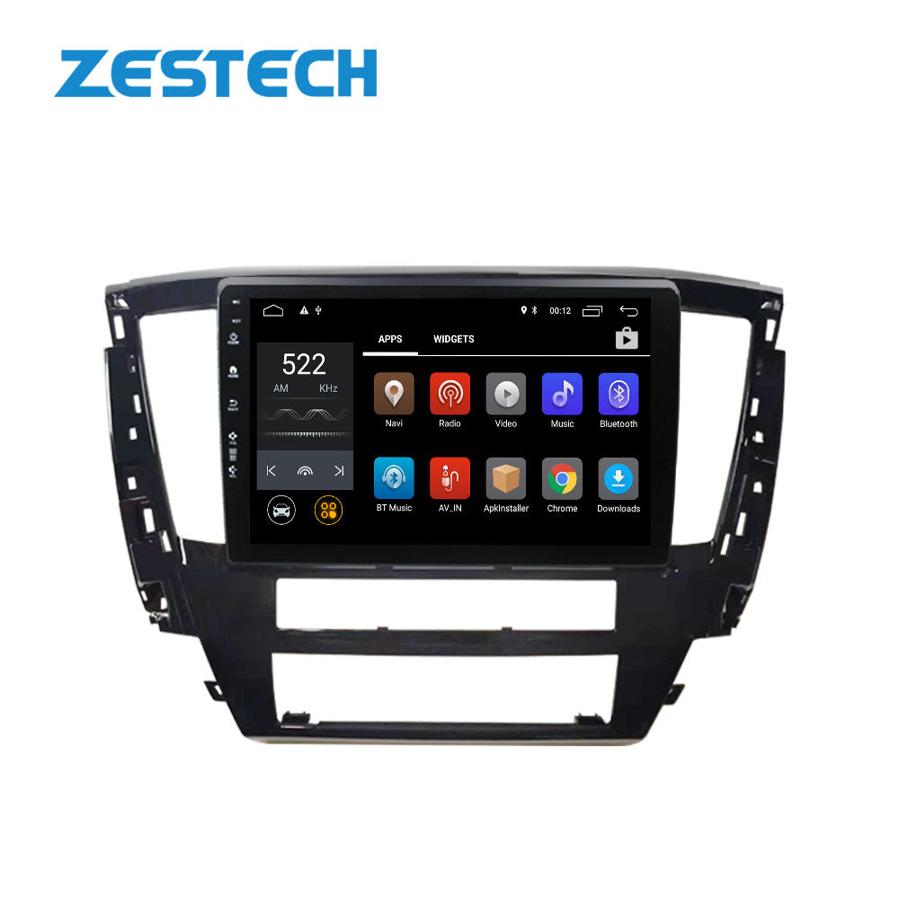 ZESTECH Factory 9 INCH MTK8667 8 core 8GB+128GB for Mitsubishi Pajero 2022 1280*720 navigation car monitor gps tracker