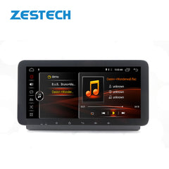 ZESTECH IPS Full touch screen 10.33 inch 1 din real GT911 touch screen car Android os system Player with RDS DPS DVD Radio
