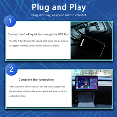 ZESTECH Factory 8GB+128GB Smart Ai Box Mirror Link Wireless Carplay 6225 system Video Box Carplay for Universal Android 11 Carplay Smart box