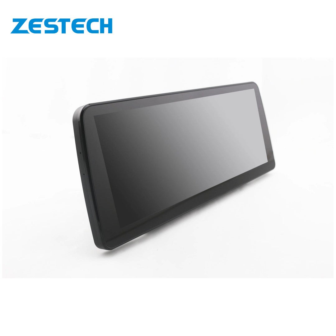 ZESTECH Factory 12.3 inch Universal 1din and Ultra-Thin QLED Android 11 Car DVD Player 8+128GB Octa Core CPU 360 Camera