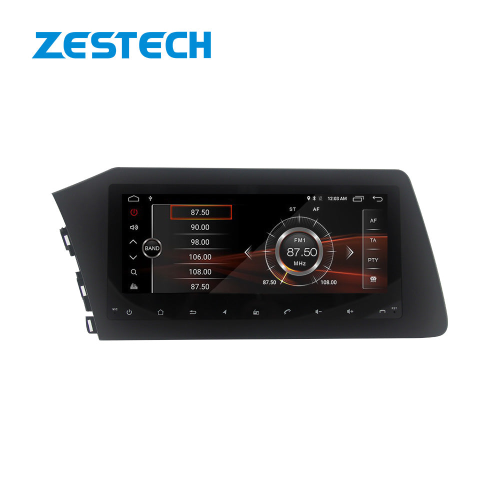 ZESTECH Factory 10.25" Android 12 HD Touchscreen Stereo Car Radio for Hyundai Elantra 2021 Wifi AUX Carplay