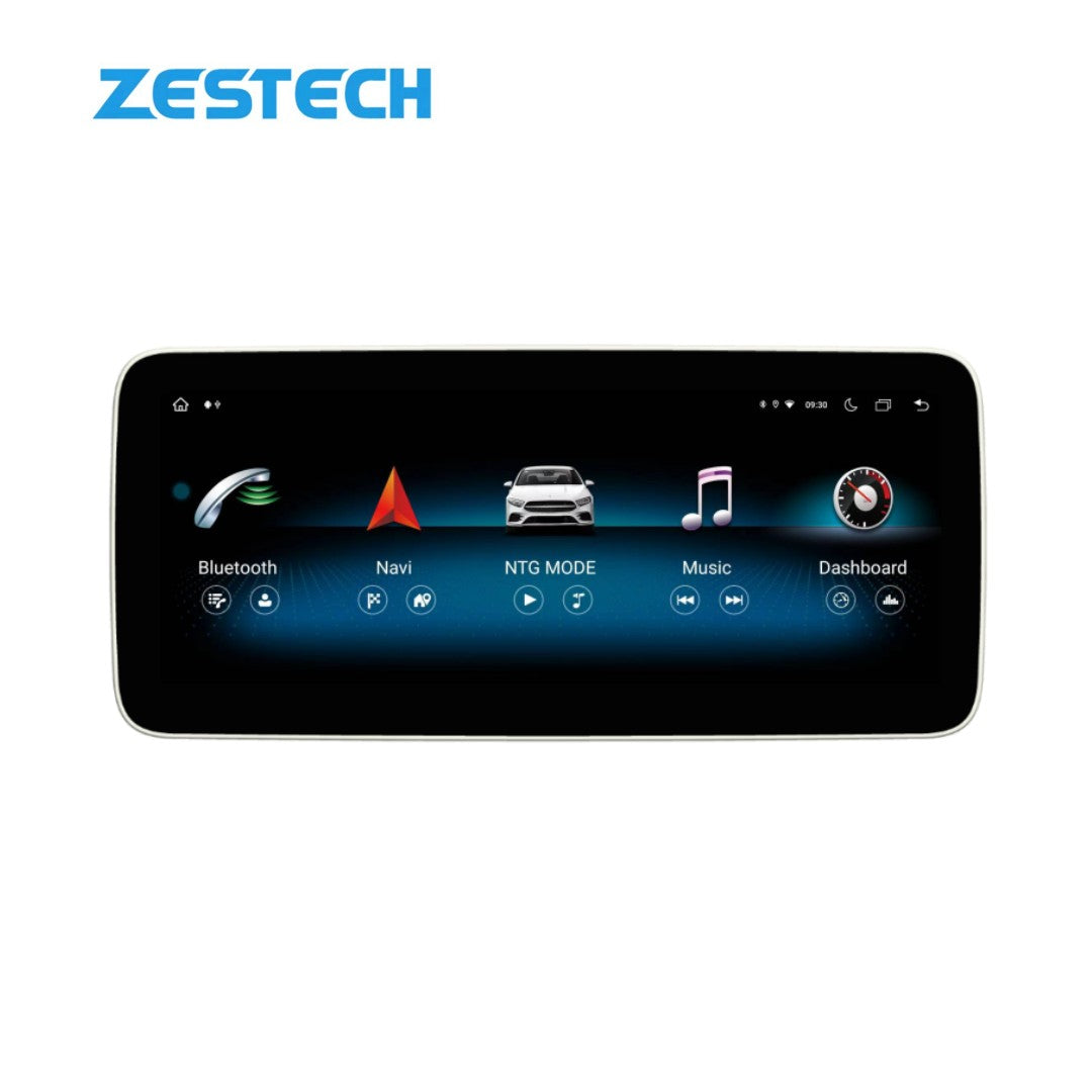 ZESTECH 12.3 inch android 11 8 core car navigation multimedia player for Benz A/GLA/G/CLA classs 2011-2018 screen