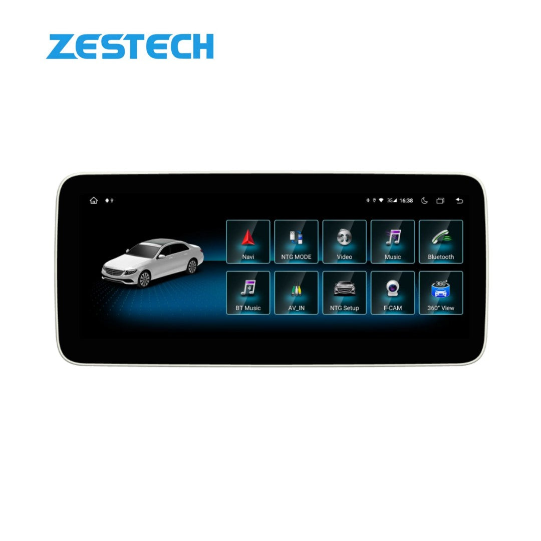 ZESTECH 12.3 inch android 11 8 core car navigation multimedia player for Benz A/GLA/G/CLA classs 2011-2018 screen