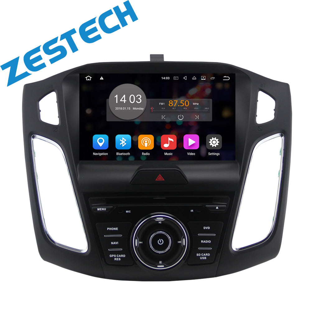 Tesla 10.4 inch Android 6.0 Car DVD Radio GPS Player For Ford Focus 3 2012 2013 2014 2015