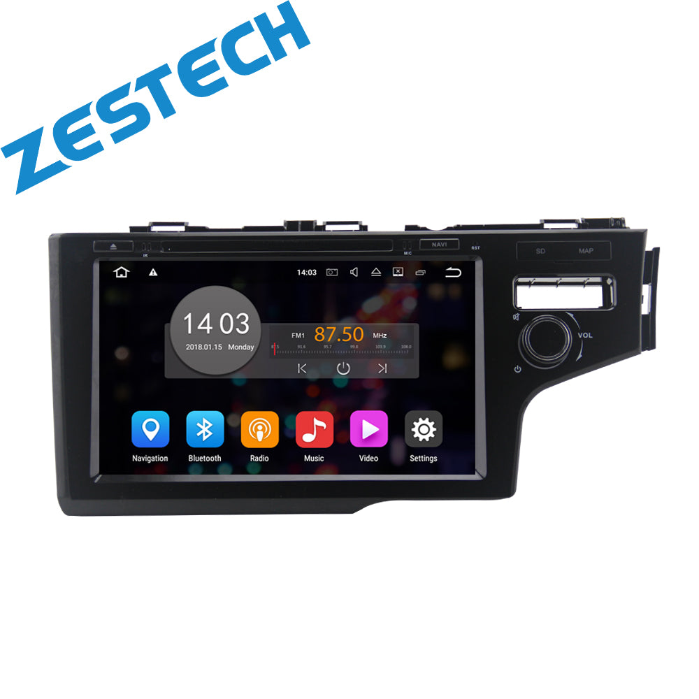 touch screen android auto radio for Honda Fit right hand drive with dvd gps navigation