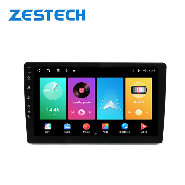 ZESTECH Android 10 TS18 car radio audio system GPS navigation car multimedia stereo for 9 inch Universal car videos dvd player