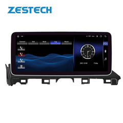 ZESTECH 12.3 inch Android 11 car stereo music video touch screen cd players for Mazda ATENZA 2017-2018 car dvd systems stereo