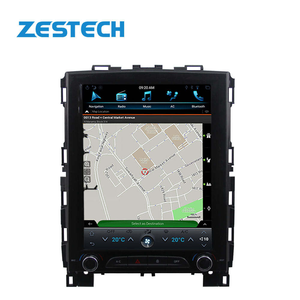 ZESTECH Android 10.0 10.4" Tesla Vertical Screen Car Audio DVD For Renault Koleos 2016/Megane 4 2017 GPS Navigation Player System