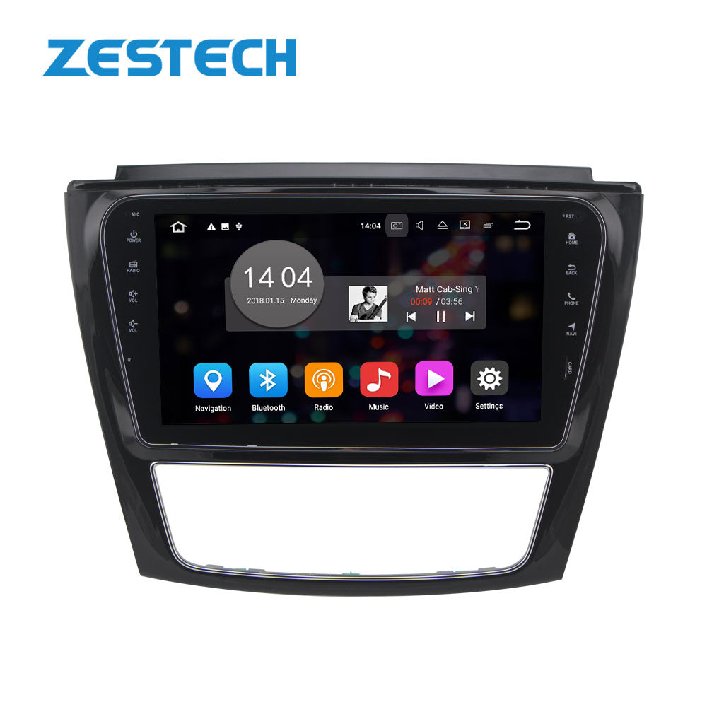 ZESTECH 9'' EOS DVD Videos Carstereo For JAC Refine S5 2013 Android 10.0 4+64GB Car Autoradio Head Unit Rear View Camera RDS SWC