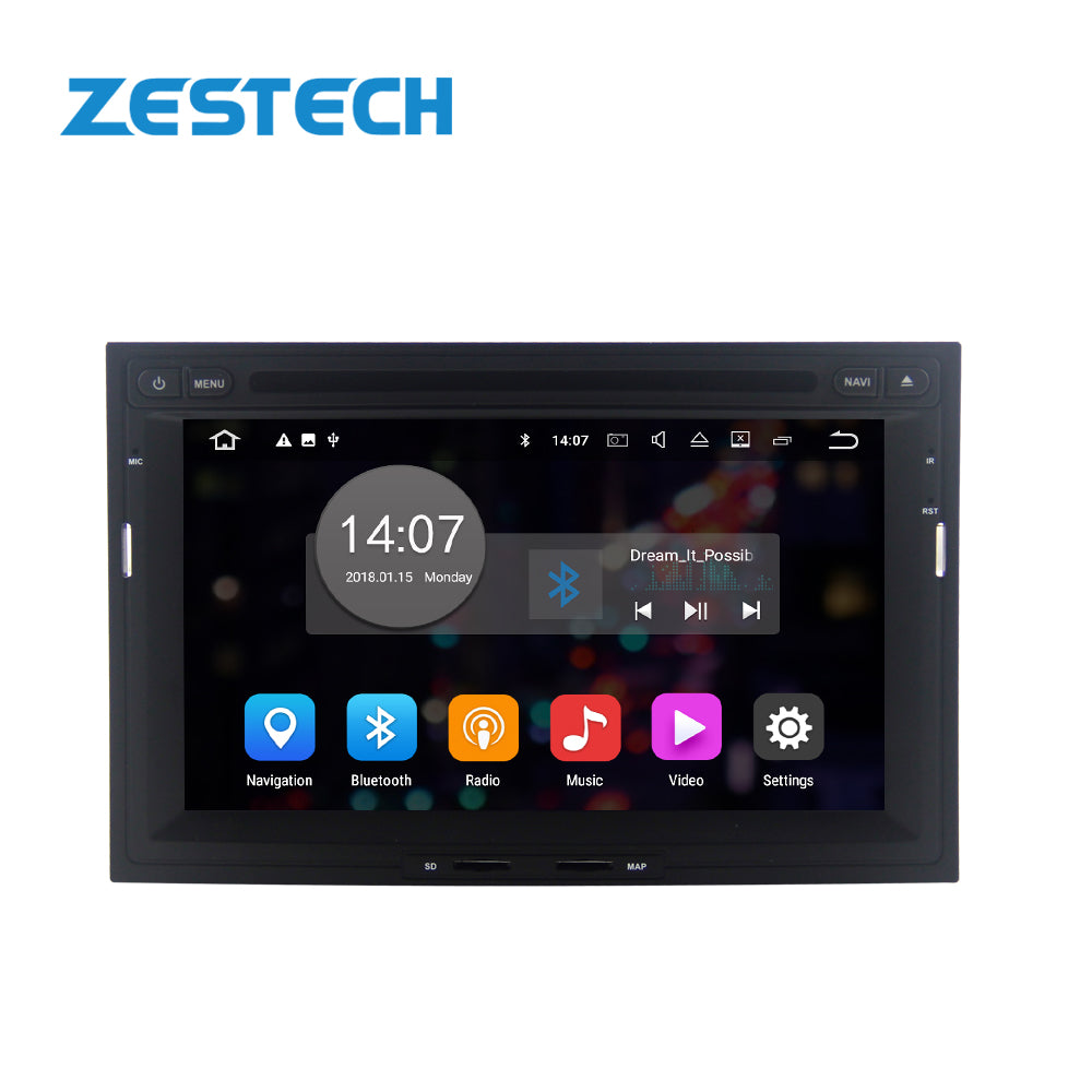 Android 10.0 4 Core Car Radio for Peugeot 307 3008/5008 PG Partner 2010-2016 7 inches With DVD