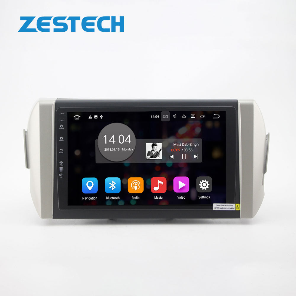 Android 10.0 Car dvd player head unit for Toyota Innova Crysta 1024*600 gps navigation wifi Octa core RDS Ips Screen multimedia