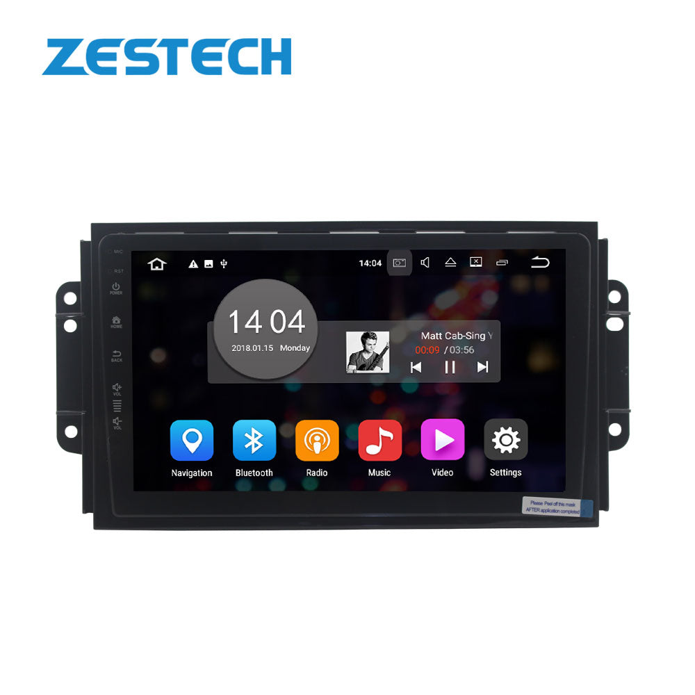 ZESTECH Touch screen for CHERY Tiggo 3 2016 Android 10 car players with GPS auto 2 din radio audio double din central