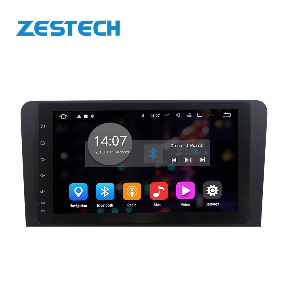 ZESTECH 7 inch Android 10 Car Camera video radio android gps dvd player car music system dvd for Audi A3 full touch