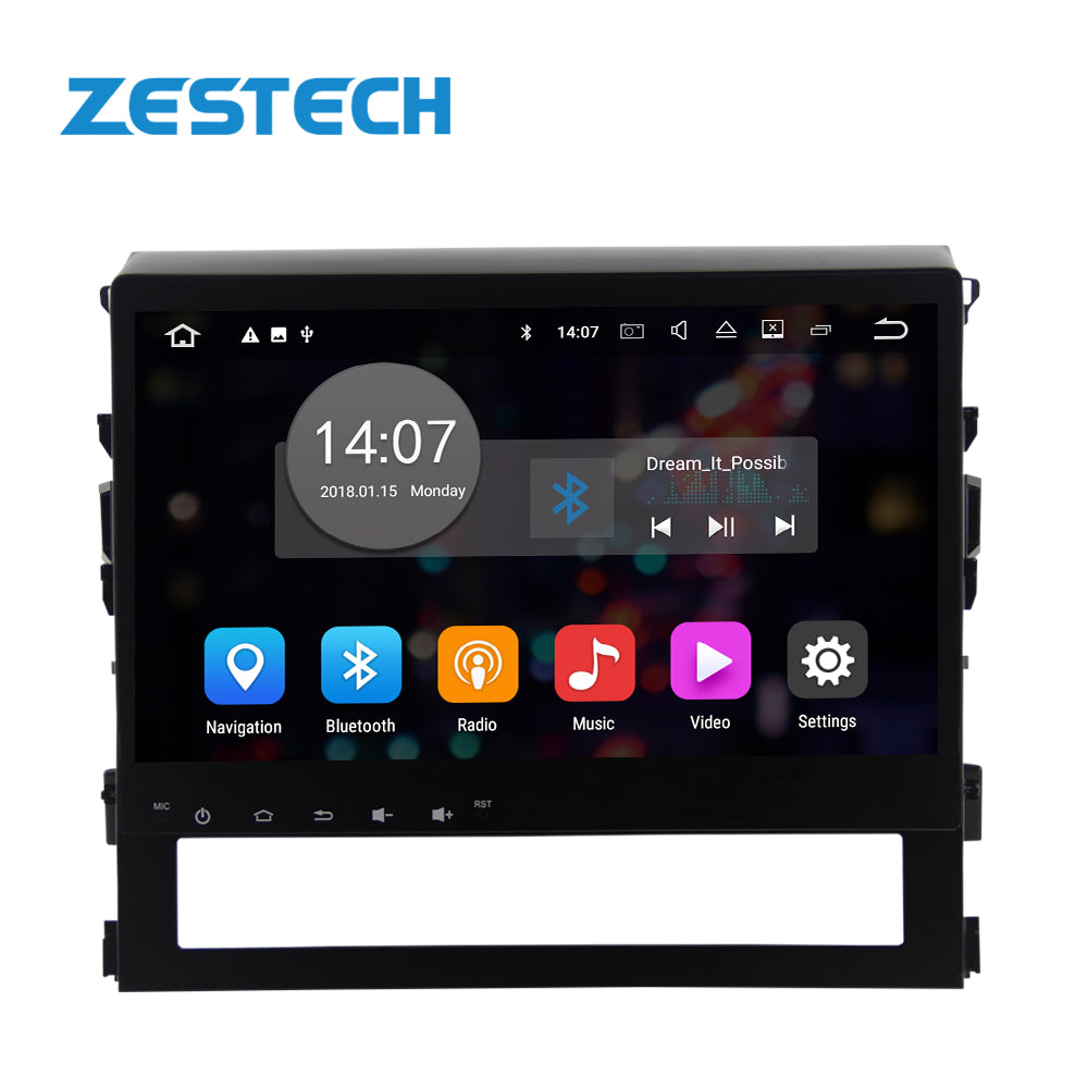 ZESTECH 10.1" MTK8227 Android 10 radio gps touch screen for Toyota CRUISER 2016 system radio player dvd multimedia autostereo