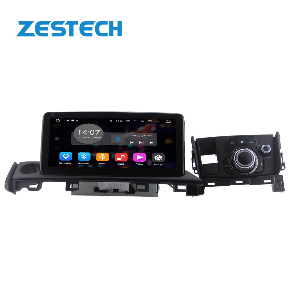 ZESTECH 10.25" MTK8227 Android 10 car touch screen players navigation for Mazda 6 2018 system radio trackers video dvd player