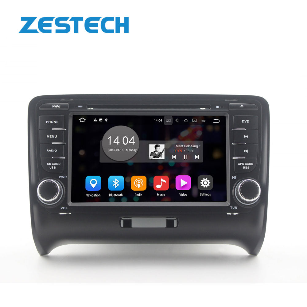 ZESTECH Android 10 dvd player multimedia car stereo video systems car radio tv dvd touch screen for Audi TT 11130