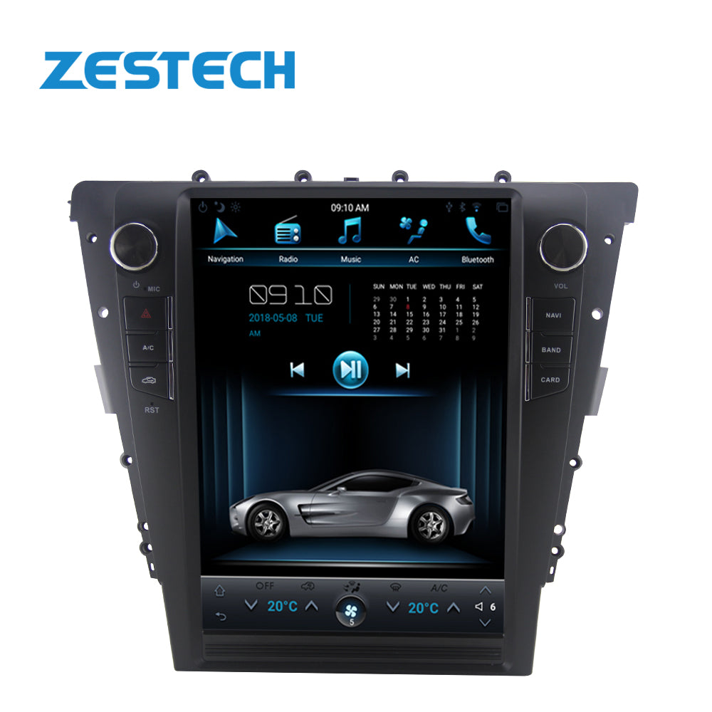 10.4 inch Quad Core Vertical Screen Android 10 Car DVD Radio For Toyota Camry 2007 2008 2009 2010 2011 with GPS/wifi