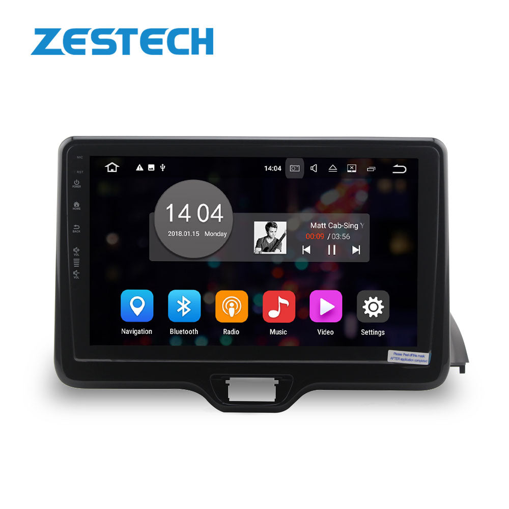 ZESTECH Android 10 car video gps touch screen for Toyota Camry 2007/2011/2015/2018 system radio player dvd multimedia autostereo