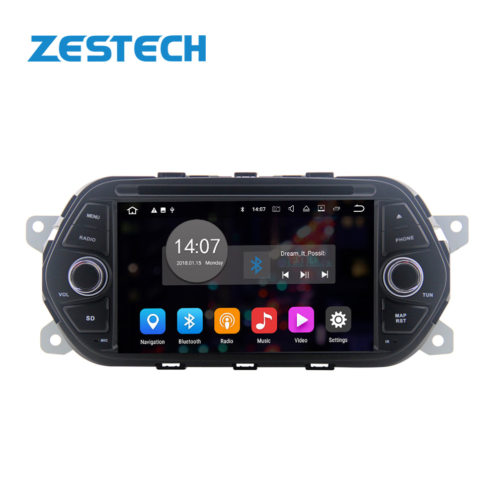 Android 10 car autoradio audio system GPS navigation car multimedia stereo car video touch screen dvd player for FIAT EGEA