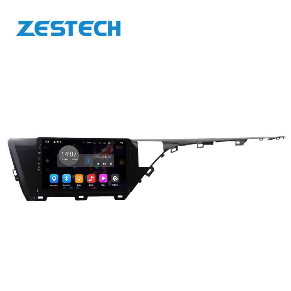 ZESTECH 10.1" MTK8227 Android 10 autoestereo video radio for Toyota Camry 2018 touch screen cd player audio system multimedia