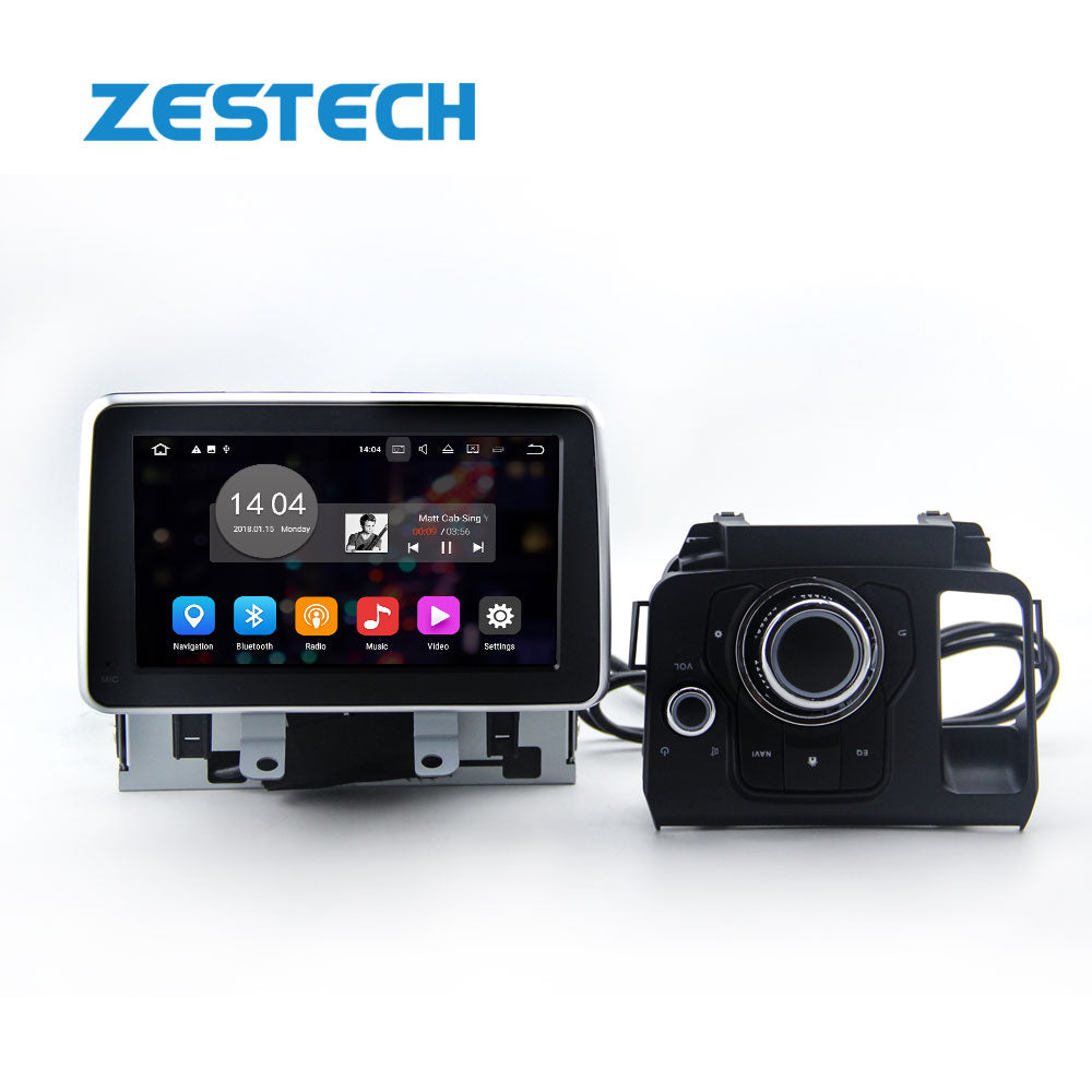 ZESTECH 7" MTK8227 Android 10 car dvd player for Mazda CX-3 2019 video navigation gps device radio stereo screen tv camera