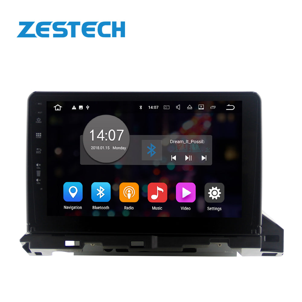 ZESTECH 9" PX5 Android 10 car stereo with dvd for Mazda 6 2019 navigation car tvs touch screen dvd player system