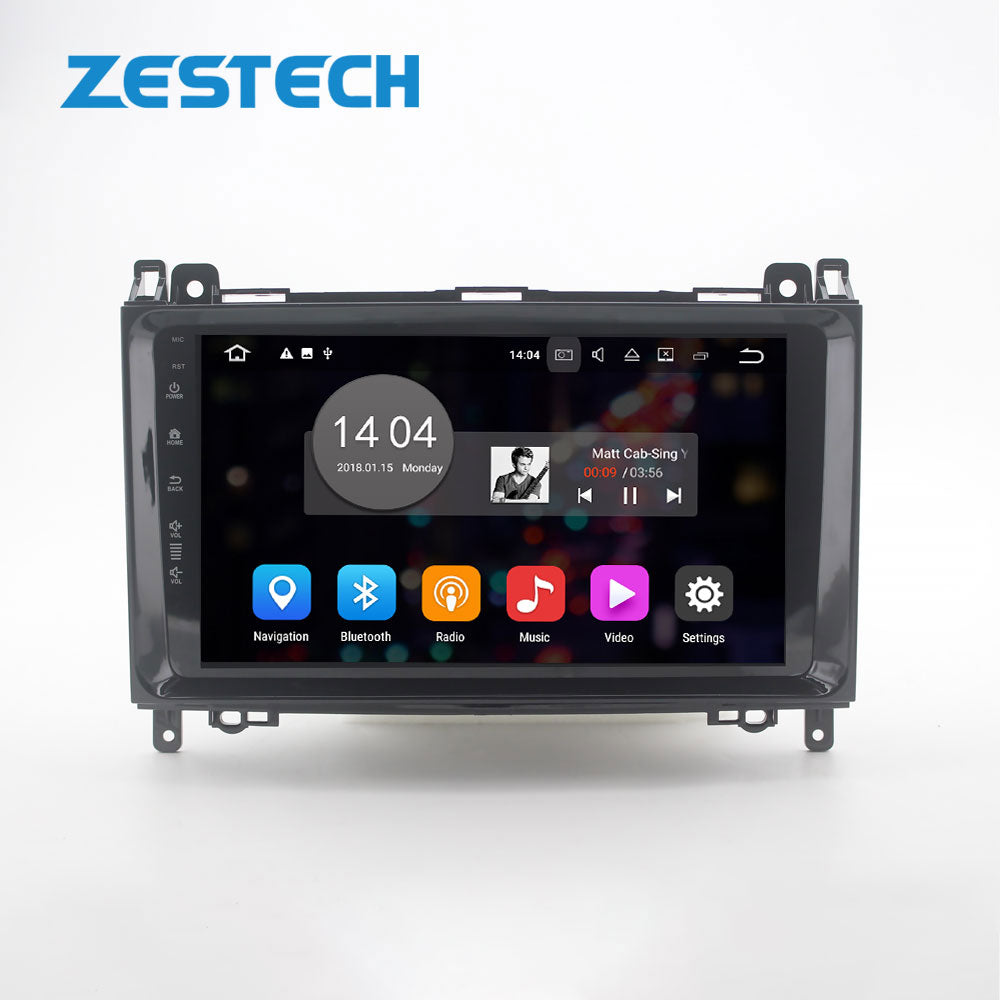 9"1024X600 Android 10 Car Stereo Head Unit GPS auto Radio For Mercedes Benz B200 W169 A160 Viano Vito 4G WIFI Touch Screen