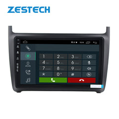 ZESTECH Android 10 navigation & gps car audio radios gps car for VW POLO 2015 dvd entertainment navigation system
