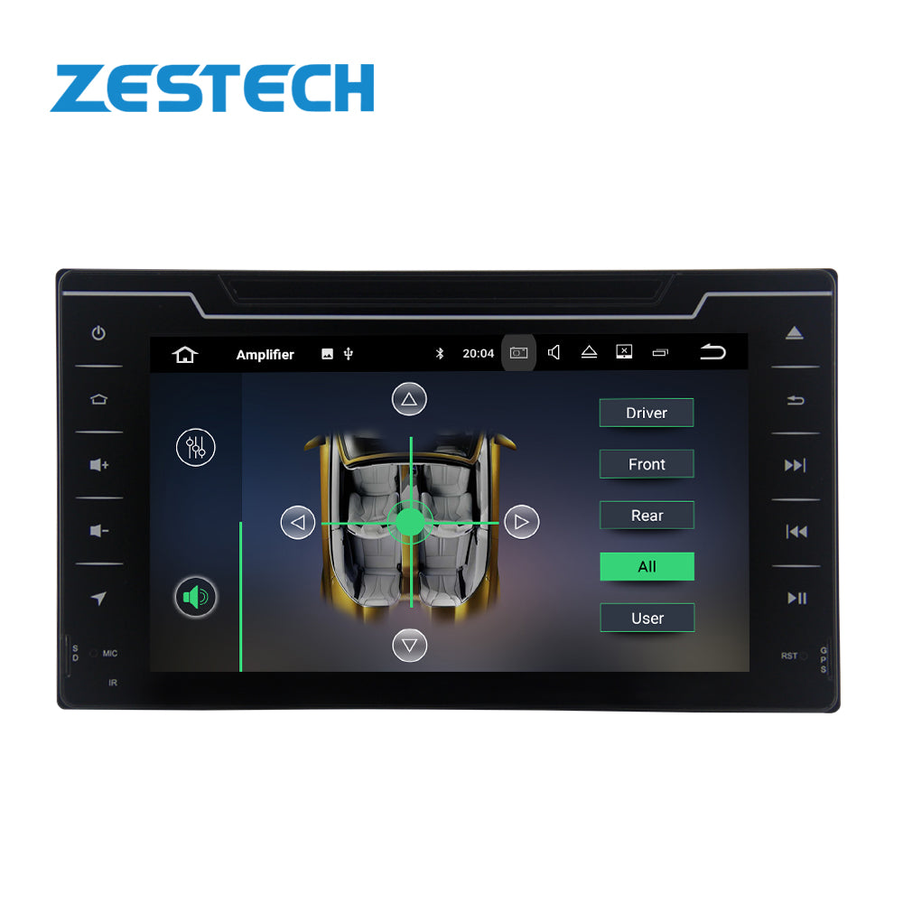 8" Android 10.0 touch screen Car DVD Player for Toyota Fortuner 2017 with Quad Core 2G+32G Auto Radio Multimedia NAVI