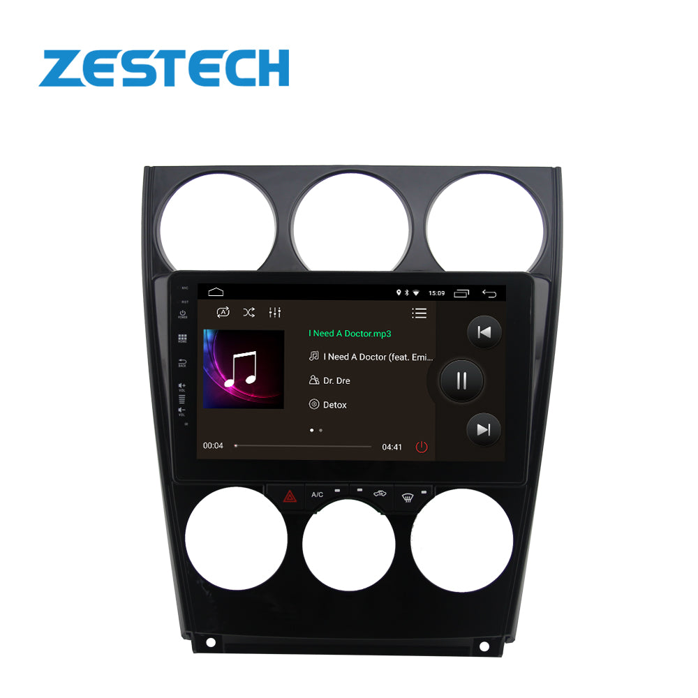 ZESTECH 9" MTK8227 Android 10 car stereo with dvd for Mazda 6 2004-2015 navigation car tvs touch screen dvd player system